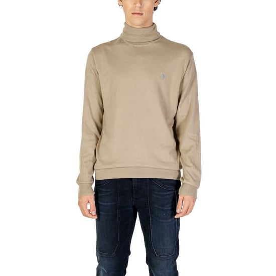 U.S. POLO ASSN. Beige Katoenen Turtleneck - Image 1