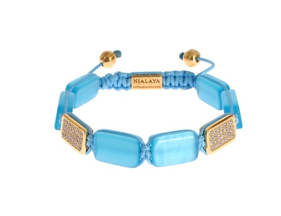 Nialaya CZ Opal 18K Gouden 925 Armband - Image 1