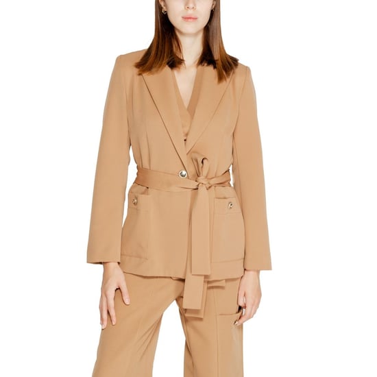 Rinascimento Beige Polyester Blazer - Image 5