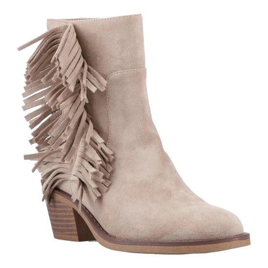 Rocket Dog Dames/Dames Yankee Tassel Cowboylaarzen (Taupe) - Image 1