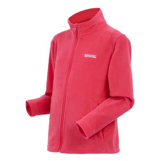 Regatta Groot Buitenshuis Kinderen/Kinderen King II Lichtgewicht Full Zip Fleece Jasje (Pop) - Image 3