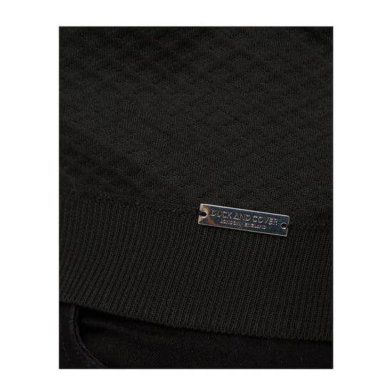 Duck and Cover Heren Morwin Poloshirt (Zwart) - Image 3
