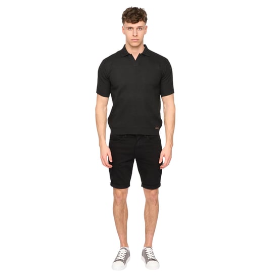 Duck and Cover Heren Morwin Poloshirt (Zwart) - Image 4