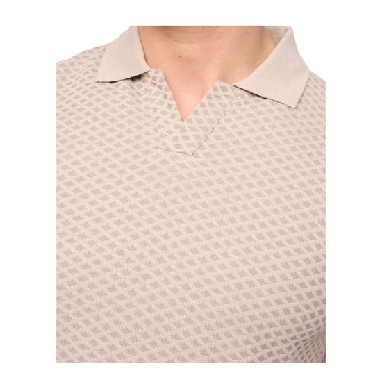 Duck and Cover Heren Morwin Polo Shirt (Stone) - Image 3