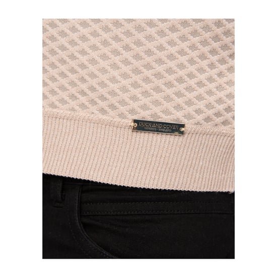 Duck and Cover Heren Morwin Polo Shirt (Stone) - Image 4