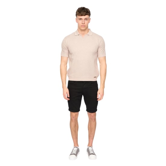 Duck and Cover Heren Morwin Polo Shirt (Stone) - Image 5