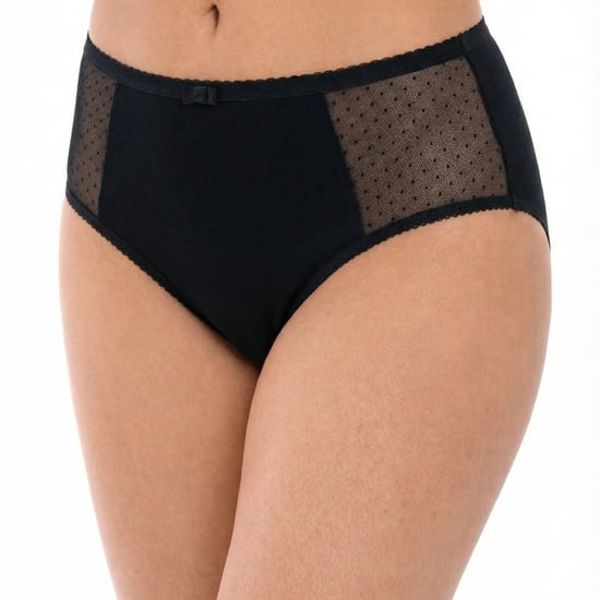 Vrouwen Menstruatieonderbroek Boxershorts voor Gemiddelde Stroming D0BZ5 - Image 1