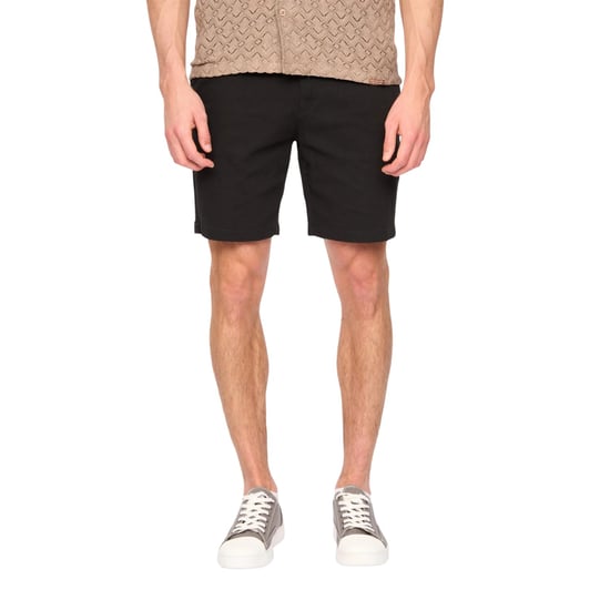 Duck and Cover Heren Everett Chino Shorts (Zwart) - Image 1