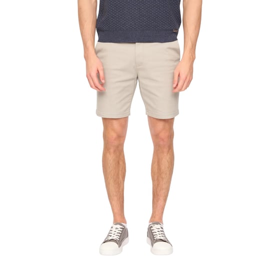 Duck and Cover Heren Everett Chino Shorts (Lichtgrijs) - Image 1