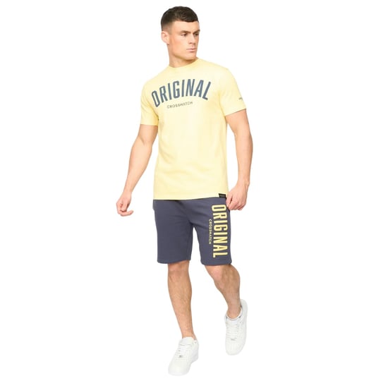 Crosshatch Heren Kensby Shorts (Marineblauw) - Image 4