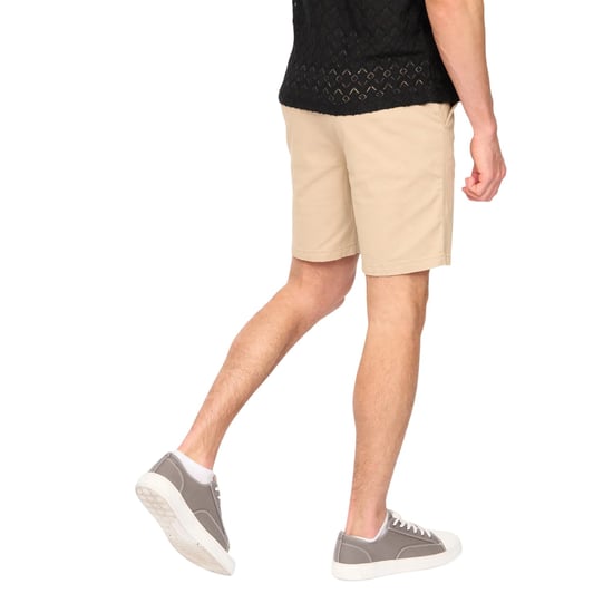 Duck and Cover Heren Everett Chino Shorts (Stone) - Image 2