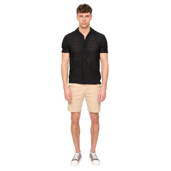 Duck and Cover Heren Everett Chino Shorts (Stone) - Image 3