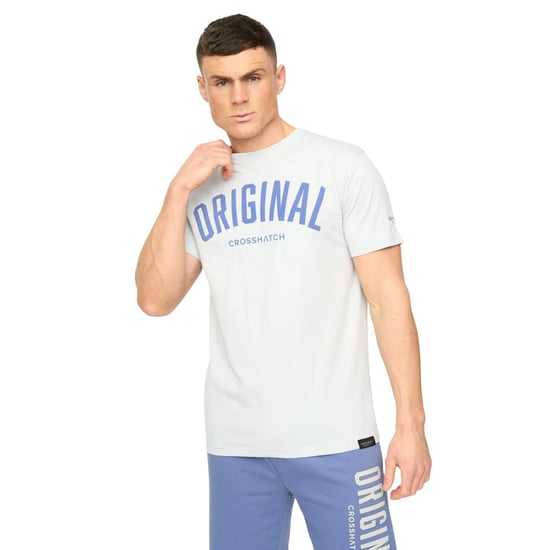 Crosshatch Heren Kensby T-Shirt (Lichtblauw) - Image 1