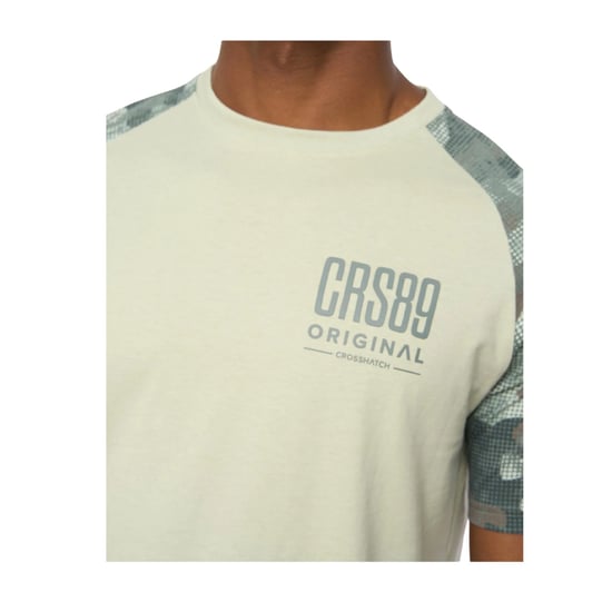 Crosshatch Heren Branton T-Shirt (Licht Olijf) - Image 2