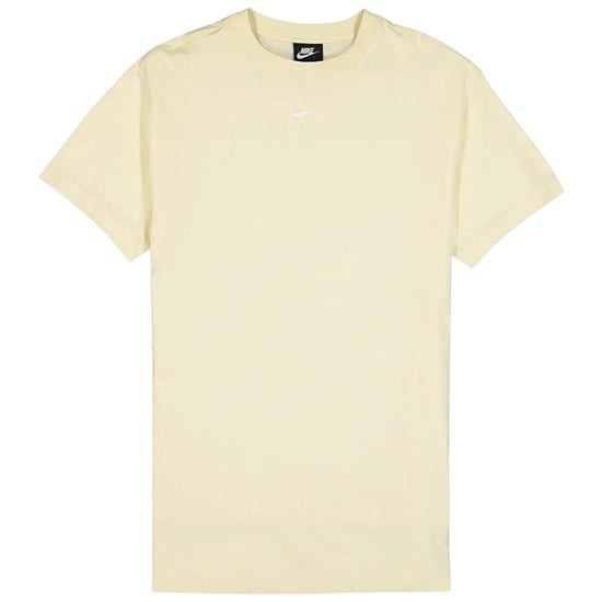 Nike Heren Swoosh Logo Los Fit T-shirt (Crème) - Image 5