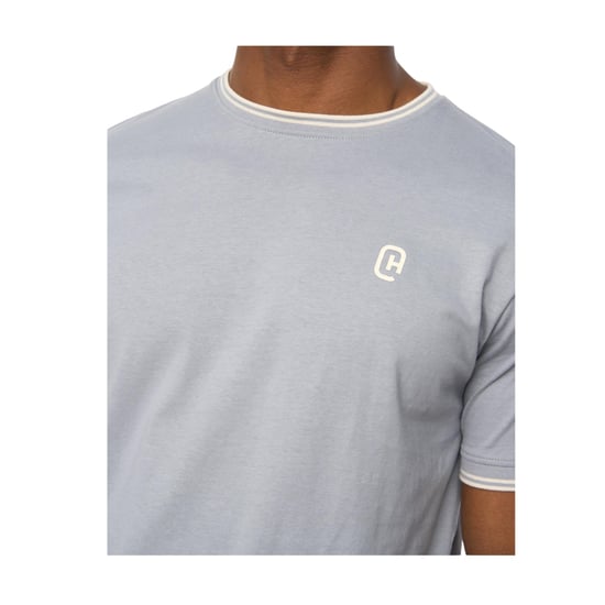 Crosshatch Heren Preece T-Shirt (Staalblauw) - Image 3