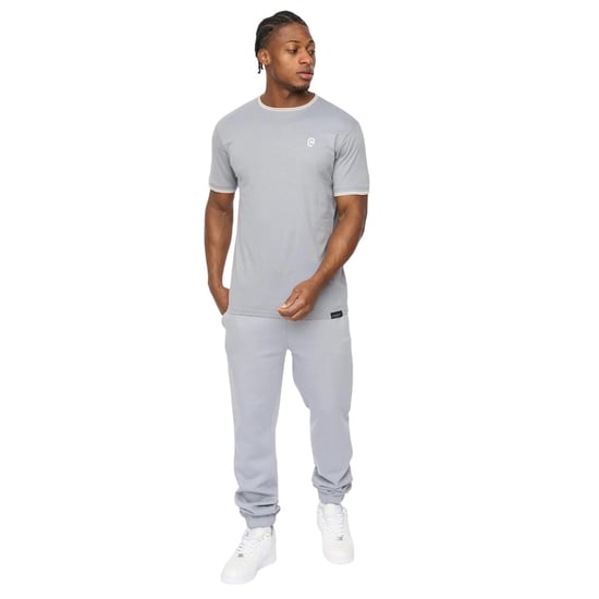 Crosshatch Heren Preece T-Shirt (Staalblauw) - Image 4