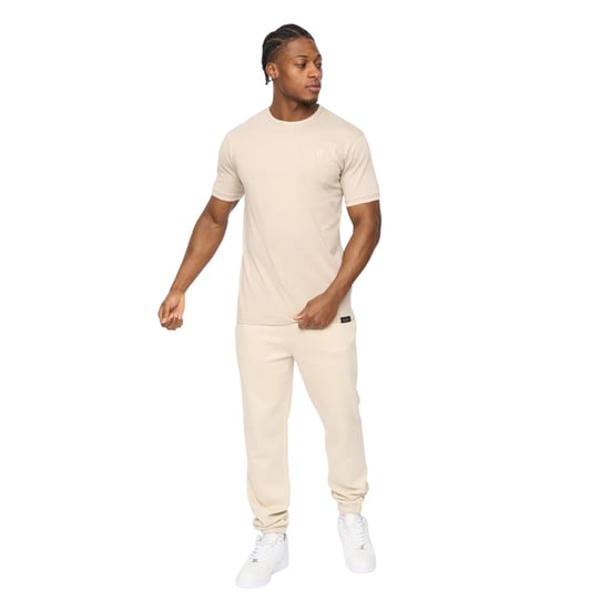 Crosshatch Heren Preece T-shirt (Licht Steen) - Image 4