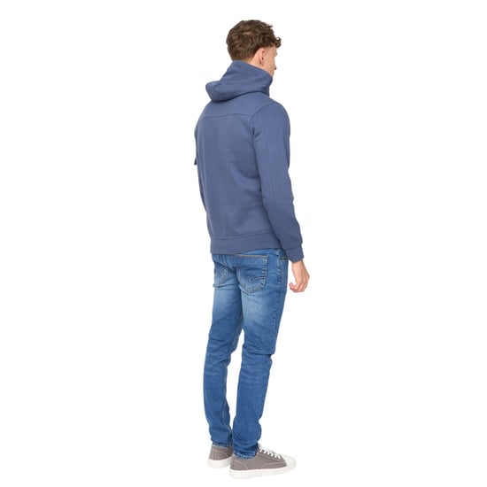 Duck and Cover Heren Wrentham Hoodie (Denim Blauw) - Image 2