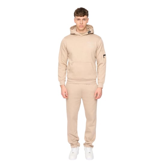Duck and Cover Mannen Rayland Hoodie (Stone) - Image 4
