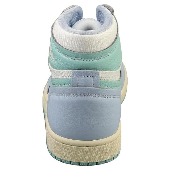 Nike Dames/Dames Air Jordan 1 Leren Hoge Tops Trainers (Lichtblauw) - Image 2