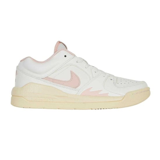 Nike Dames/Dames Jordan Stadium 90 Leren Trainers (Wit/Roze) - Image 1