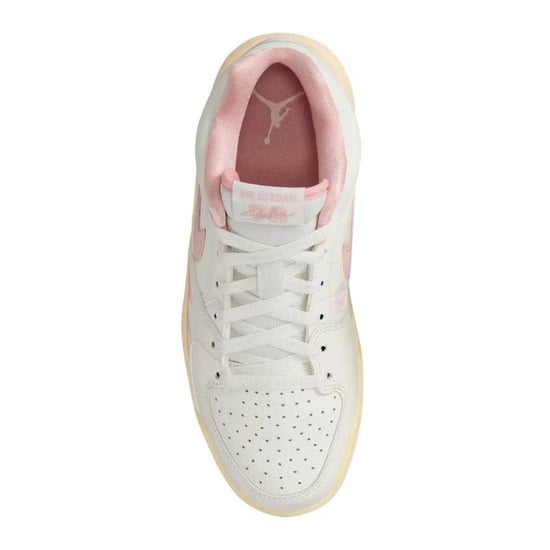 Nike Dames/Dames Jordan Stadium 90 Leren Trainers (Wit/Roze) - Image 3