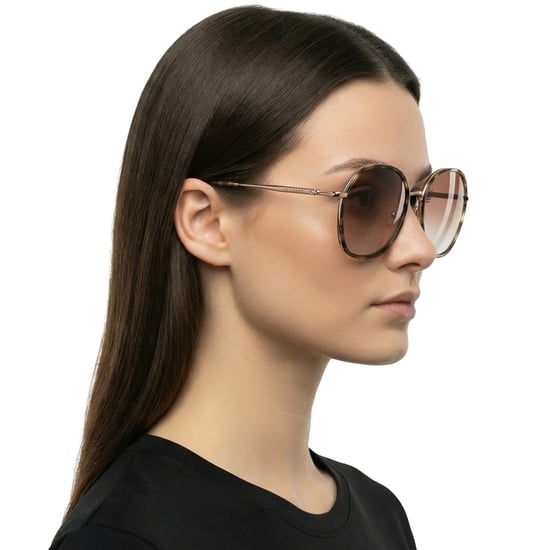 Vrouwen Hexagonale Metalen Zonnebril met Acetaat Frame LO163S - Image 6