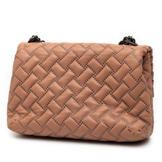 Tweedehands Kleine Nappa Intrecciato Studded Olimpia Schoudertas - Image 2