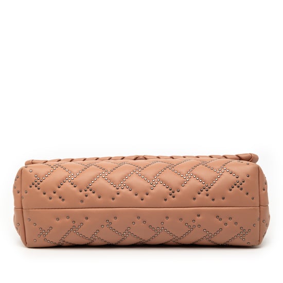 Tweedehands Kleine Nappa Intrecciato Studded Olimpia Schoudertas - Image 3