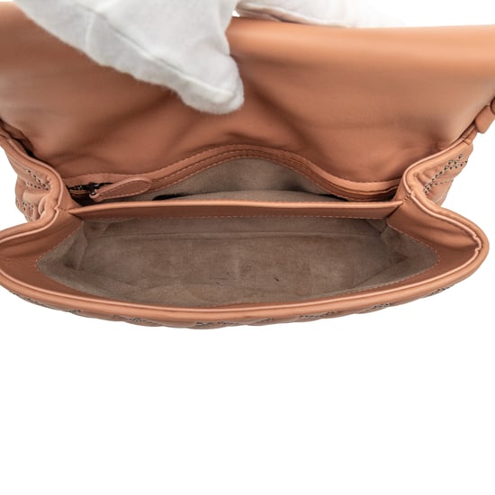 Tweedehands Kleine Nappa Intrecciato Studded Olimpia Schoudertas - Image 4
