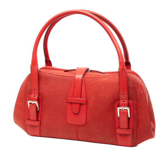 Tweedehands Nubuck Senda Handtas - Image 2