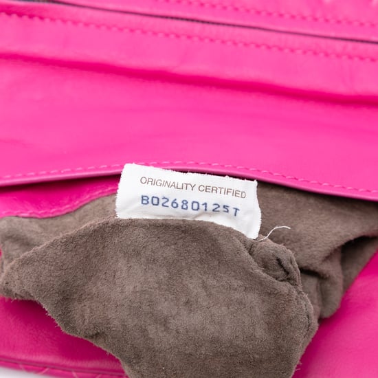 Tweedekans Mini Nappa Intrecciato Uitbreidbare Ketting Flap Crossbody - Image 6