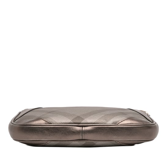 Tweedekans Supernova Ruit Canvas en Metallic Leer Schoudertas - Image 3