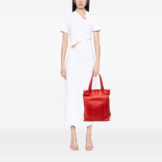 Tweedehands Leren Anagram Shopper Tote - Image 1