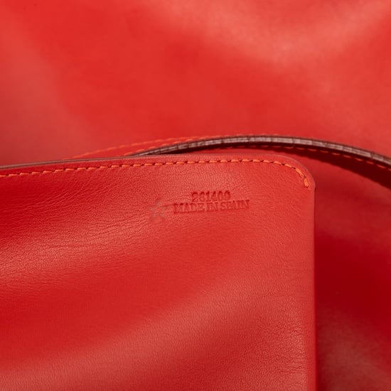 Tweedehands Leren Anagram Shopper Tote - Image 6