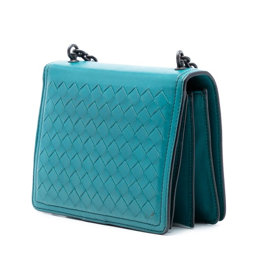 Tweedekans Mini Nappa Intrecciato Runway Schoudertas - Image 2