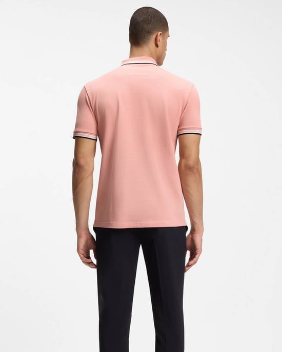 Paddy Poloshirt in Roze - Image 2