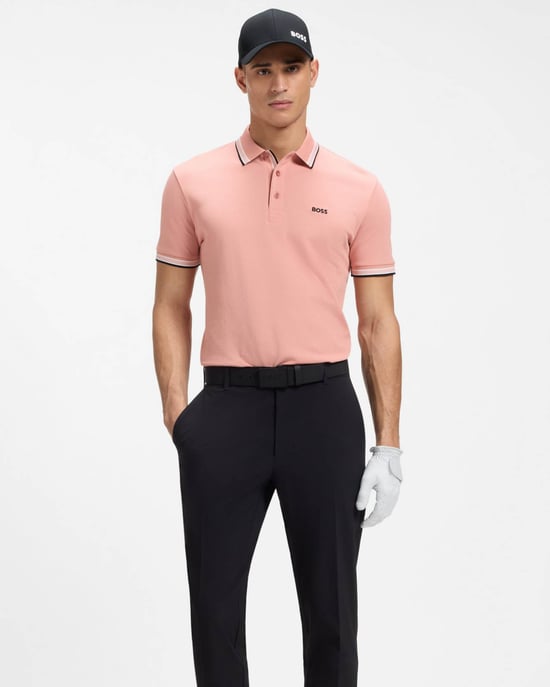 Paddy Poloshirt in Roze - Image 4