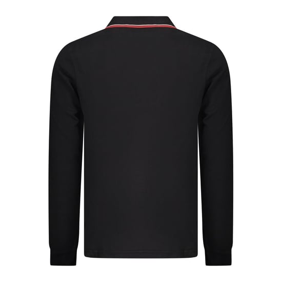 Noorwegen 1963 Zwart Katoenen Polo Shirt voor Mannen - Image 2