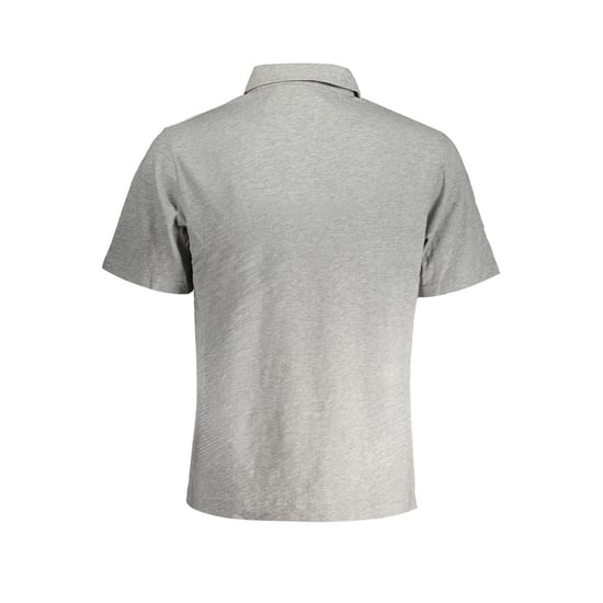 La Martina Grigio Katoenen Heren Polo Shirt - Image 2