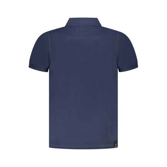 Accademia Militare Blauwe Katoenen Heren Polo - Image 2