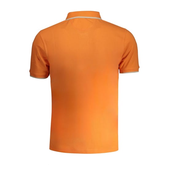 La Martina Arancione Katoenen Heren Polo Shirt - Image 2