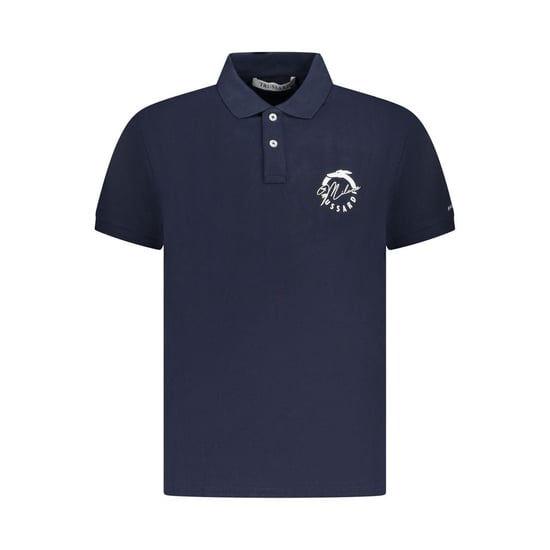 Trussardi Blu Katoenen Heren Polo - Image 1