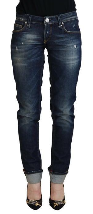 Skinny jeans met verwaarloosde details - Image 1