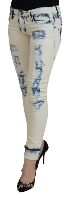 Versleten Skinny Jeans Bleach Wash - Image 2