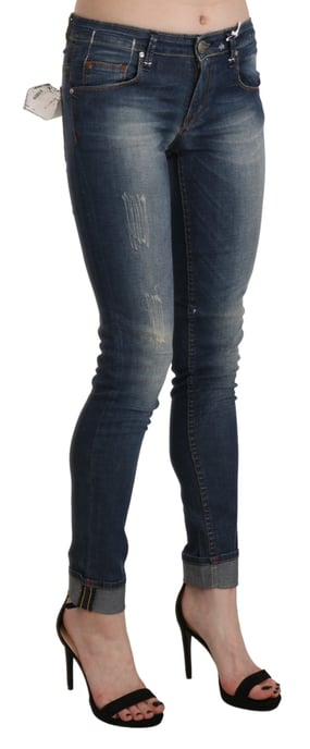 Versleten Skinny Jeans Pan71223 - Image 4