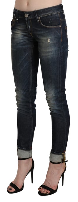 Acht Skinny Jeans met Versleten Afwerking - Image 2