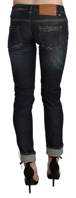 Acht Skinny Jeans met Versleten Afwerking - Image 3