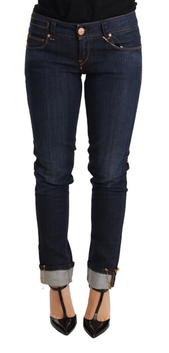 Skinny Jeans met Opgerolde Zoom - Image 1